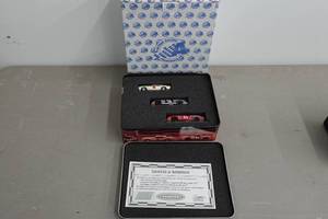 lot 229 image: Action Earnhardt Family Three Car Collection Tin 164 Scale Stock Car Replicas