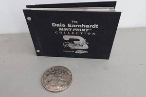 lot 276 image: The Dale Earnhardt Mini Print Collection and Coin