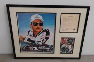 lot 280 image: Limited Edition Framed Dale Earnhardt Print - 9812500