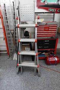 lot 323 image: Little Giant Articulating Ladder