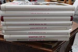 lot 358 image: NASCAR Winston Cup 1992-1999 Books
