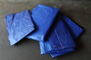 lot 412 image: Assorted Tarps