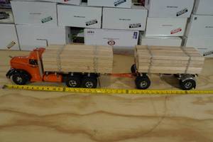 lot 2 image: Smith Miller Lumber Truck and Trailer Quality Metal Replica