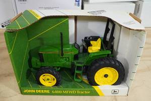 lot 49 image: John Deere 6400 MFWD Tractor 116 Scale Replica