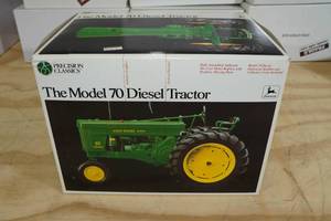 lot 75 image: Ertl Precision Classics John Deere The Model 70 Diesel Tractor 116 Scale Replica