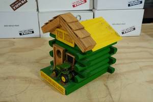 lot 99 image: John Deere Themed Bird House
