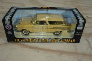lot 144 image: Crown Jewels 1957 Chevy Bel Air Nomad 124 Scale Replica