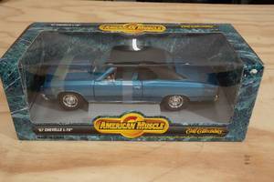 lot 166 image: Ertl American Muscle 67 Chevelle L-78 118 Scale Replica