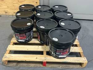 lot 71 image: LATEX-ITE Lot of 10-  3.5 Gal. Super Patch