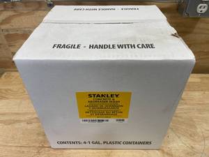 lot 62 image: Case of Stanley Concrete and Degreaser Wash Professional Grade Pressure Washer Detergent
