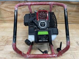 lot 37 image: Earthquake Dually 52cc 1- or 2-Person Earth Auger Powerhead Model # 10310