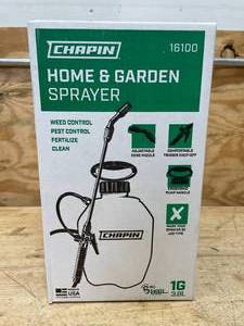 lot 24 image: Home & Garden Sprayer 1 Gallon Chapin Model # 16100