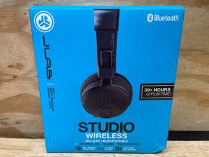 lot 94 image: JLab Studio Bluetooth Wireless On-Ear Headphones