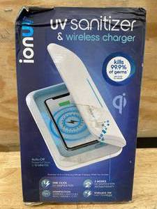 lot 95 image: Ion UV Sanitizer & Wireless Charger