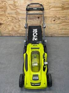 Ryobi 20" Battery Powered Lawn Mower Model # RY401011VNM - Tool Only