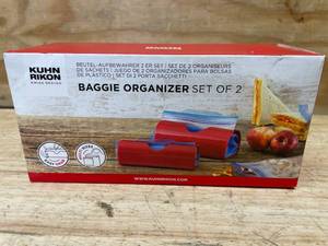 lot 157 image: Baggie Organizer Set of 2