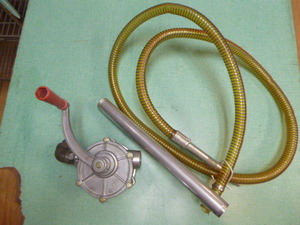 lot 24 image: Manual Fuel Transfer Pump with Hose