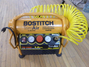 lot 31 image: Bostitch Trim Air 1.2 Gallon Air Compressor
