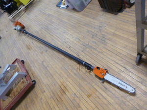 lot 60 image: Stihl Gas Powered Pole Pruner
