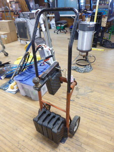 lot 61 image: Tractor Suitcase Weights and Dolly