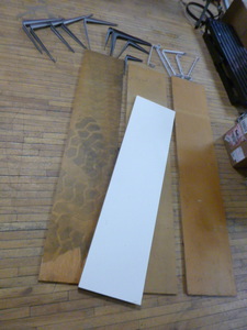 lot 96 image: Shelving with Brackets