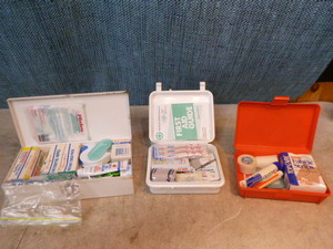 lot 118 image: 3 First Aid Kits