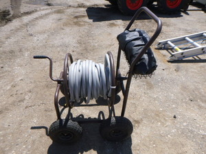 lot 154 image: Hose Reel Cart with Hose