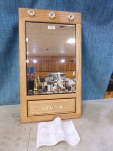 lot 167 image: Pace Industries Lighted Medicine Cabinet