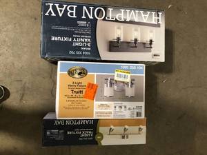 lot 26 image: Lot of Assorted Lighting Various Models and Conditions  Customer Returns See Pictures