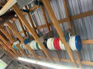 lot 22 image: Plastic 5 gallon Pales - At Least 35