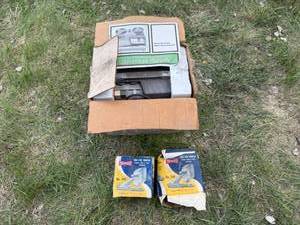 lot 74 image: NOS Side-Vue Mirrors & Tape Recorder