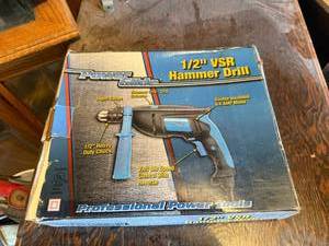 lot 111 image: New 12 Hammer Drill