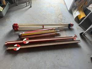 lot 176 image: Tripods & Surveyor Sticks
