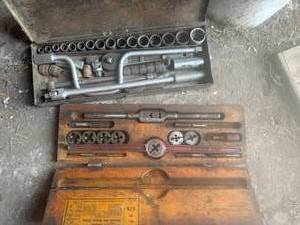 lot 209 image: Socket Set & Tap & Die Set