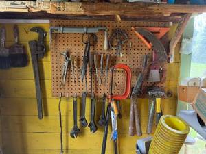 lot 218 image: Tools on Wall
