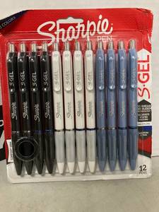 lot 111 image: Sharpie S-Gel Pens
