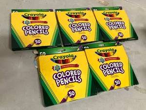 lot 118 image: Crayola Colored Pencils