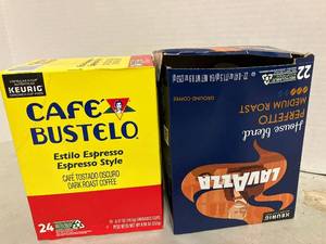 lot 130 image: Espresso Style and House Blend K-Cups