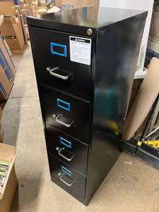 Four Drawer File Cabinet