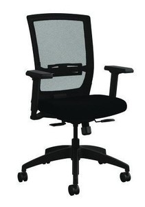 lot 4 image: Allsteel Mesh Back Ergonomic Chair