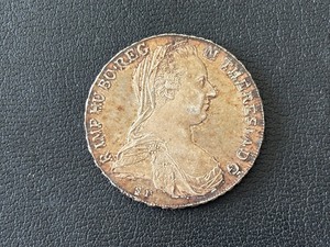lot 47 image: 1780 Maria Theresa Thaler Silver Coin