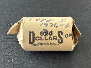 lot 4 image: 1976-D Eisenhower Dollar Roll