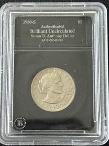 lot 18 image: 1980-S Susan B. Anthony Brilliant Uncirculated