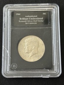 lot 19 image: 1964 Kennedy Half Dollar Brilliant Uncirculated