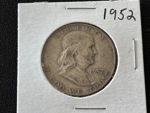 lot 30 image: 1952-D Franklin Half Dollar