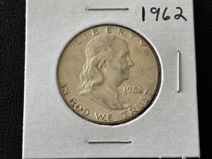 lot 35 image: 1962 Franklin Half Dollar