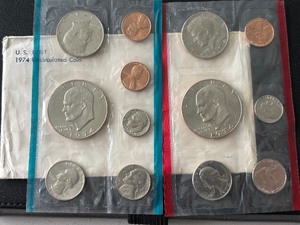 lot 152 image: 1974 P & D Mint Set