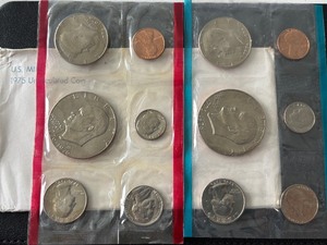 lot 153 image: 1975 P & D Mint Set