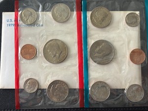 lot 157 image: 1979 P & D Mint Set