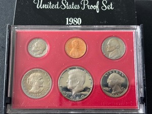 lot 140 image: 1980-S Proof Set